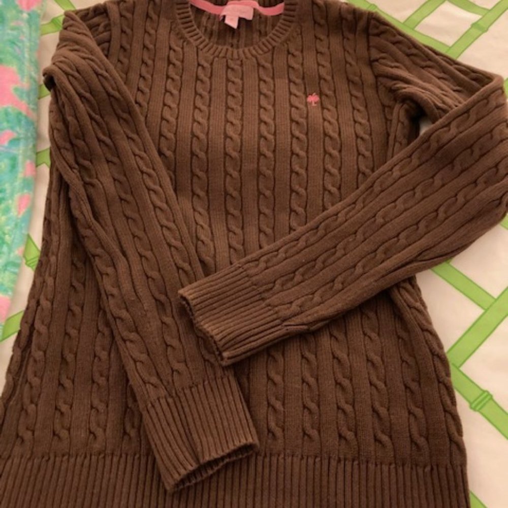 Lilly Pulitzer Cable Knit Sweater